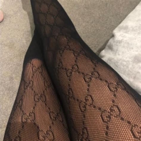 gucci logo tights|gucci tights poshmark.